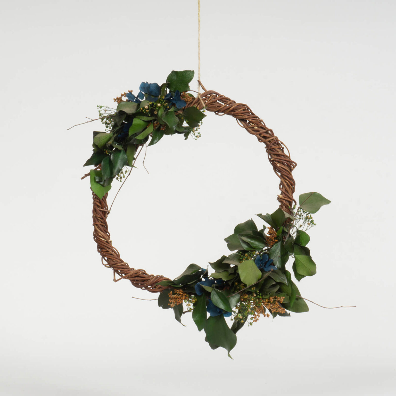 Kaemingk Ghirlanda Decorativa In Edera Verde - Lunghezza 188 Cm - Per Natale, Feste E Arredamento Casa - 3